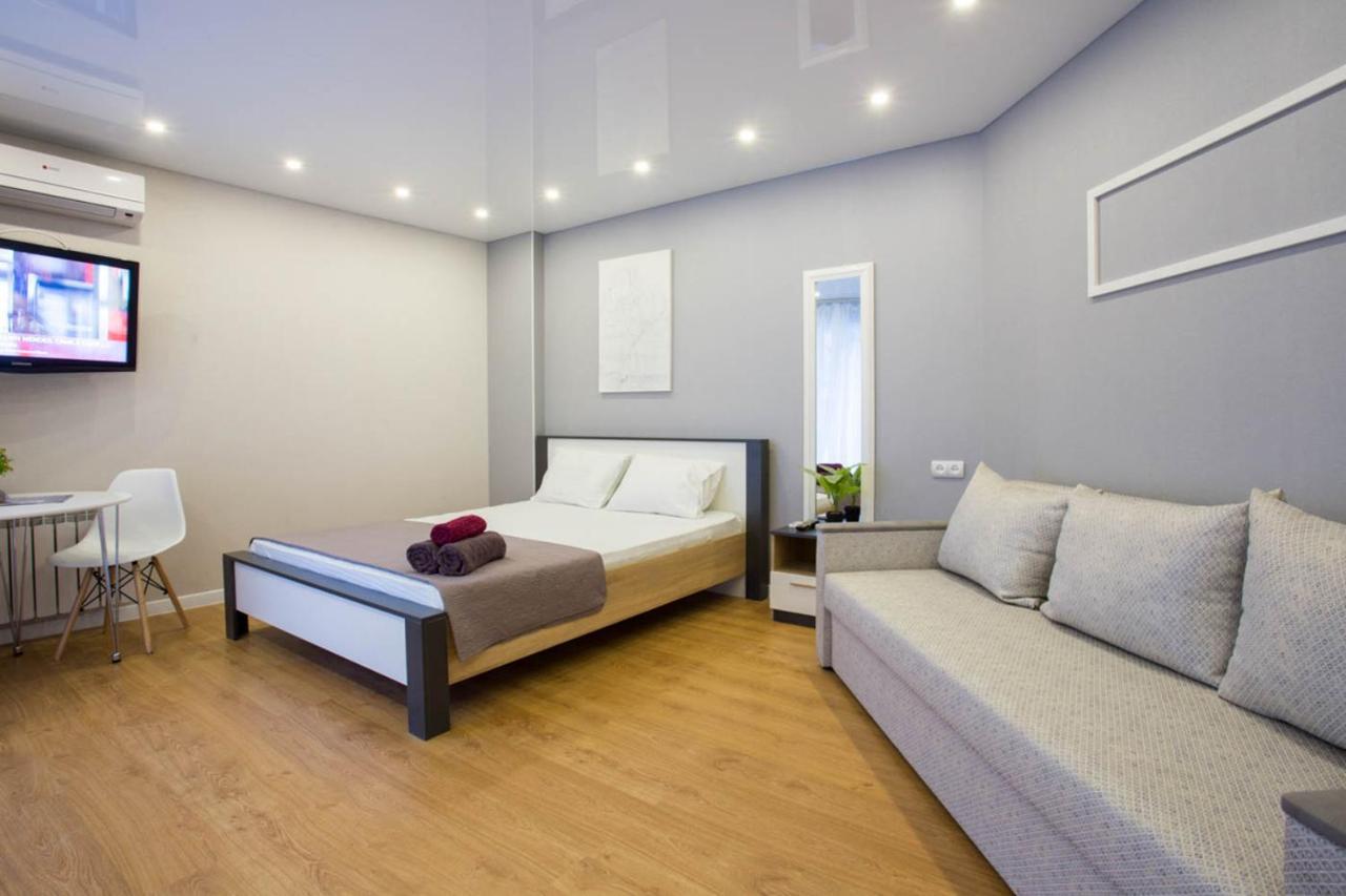 New Studio In The City Center - Mykoly Khvylovoho Str 5-2 Charkov Exteriér fotografie